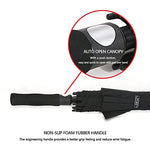 G4Free - G4Free Automatic Open Golf Umbrella Double Canopy Vented Stick Umbrellas -TN22A051A