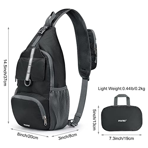 G4Free - G4Free Packable Crossbody Sling Backpack -TN21B007A