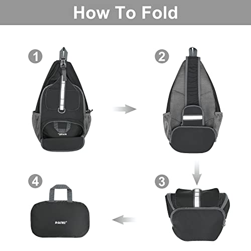 G4Free - G4Free Packable Crossbody Sling Backpack -TN21B007A