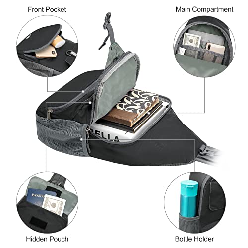 G4Free - G4Free Packable Crossbody Sling Backpack -TN21B007A