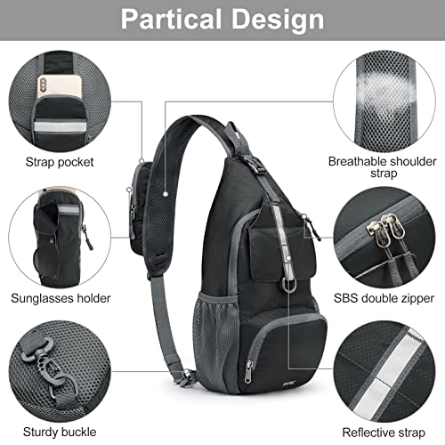G4Free - G4Free Packable Crossbody Sling Backpack -TN21B007A
