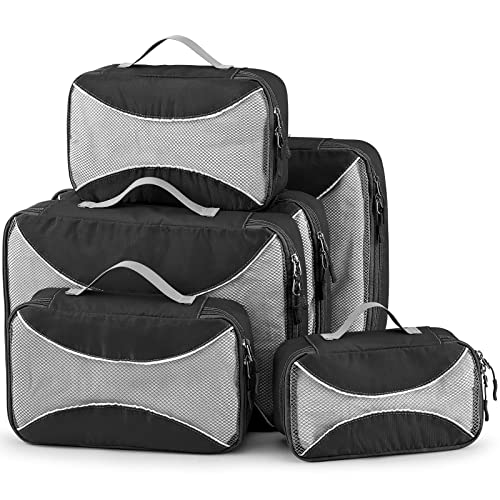 G4Free - G4Free Packing Cubes 6pcs Travel Accessories Organizers Travel Packing Bags -D10V005A