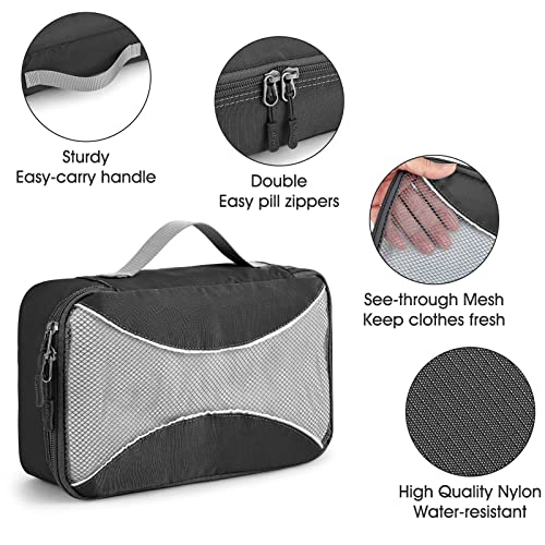 G4Free - G4Free Packing Cubes 6pcs Travel Accessories Organizers Travel Packing Bags -D10V005A