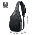 G4Free - G4Free RFID Sling Bag Crossbody Sling Backpack -TN22B092A-TN22B092B-TN22B092C-TN22B092D-TN22B092E