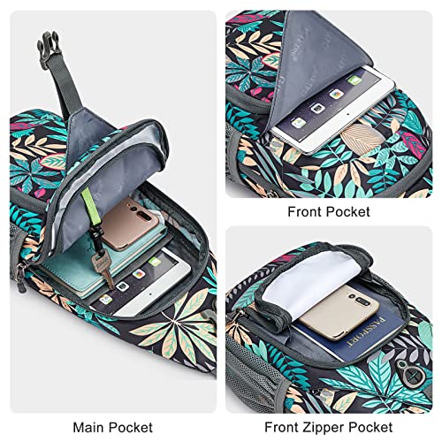 G4Free - G4Free RFID Sling Bag for Hiking Outdoor -TN22B091A