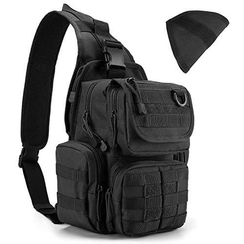 G4Free - G4Free Tactical EDC Sling Bag Pack with Pistol Holster -D02V666B