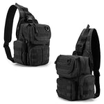 G4Free - G4Free Tactical EDC Sling Bag Pack with Pistol Holster -D02V666B