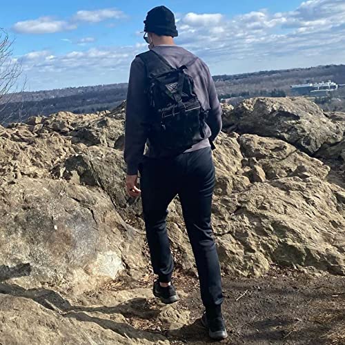 G4Free - G4Free Tactical Sling Backpack Big Molle EDC Assault Range Bag Pack Military Style for Concealed Carry -D02V676A