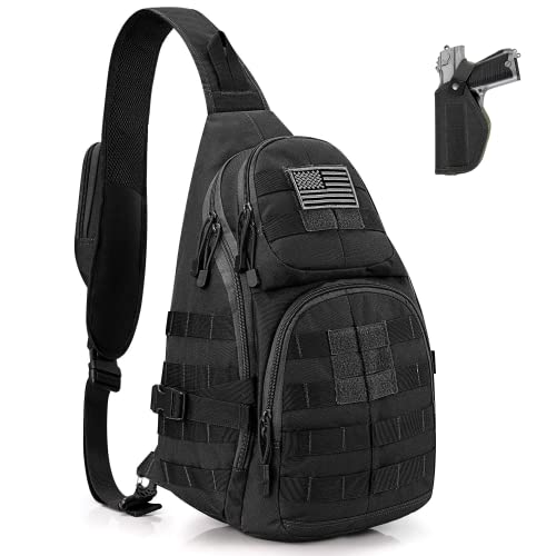 G4Free - Tactical CCW Sling Bag for Men with Holster -D02V760D
