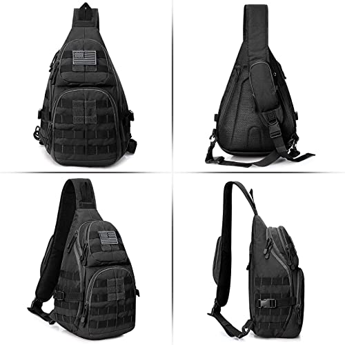 G4Free - Tactical CCW Sling Bag for Men with Holster -D02V760D